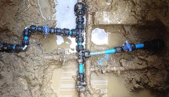 burst water mains Salisbury